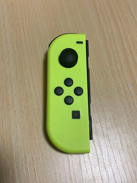 動作品 Nintendo Switch Joy-Con 左のみ L ネオンイエロー 任天堂 ジョイコン 純正品 HAC-015