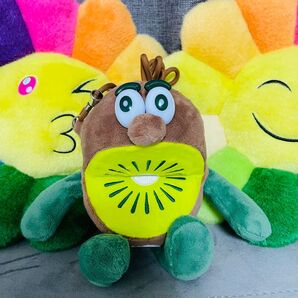 ゼスプリ キウイブラザーズ 斜めがけポーチ ぬいぐるみ Zespri グリーン