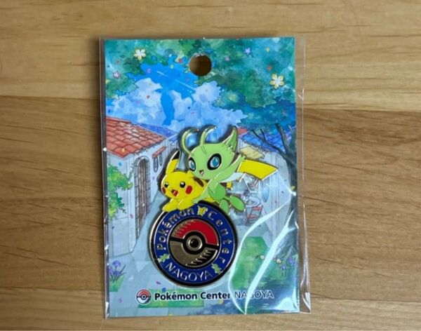 ポケモンセンターナゴヤ限定 ロゴピンズ ピカチュウ セレビィ