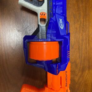 NERF 銃 オレンジ ブルー おもちゃ