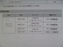 ★8542★トヨタ　カローラ アクシオ　NRE160／NRE161／NZE161／NZE164　取扱説明書　2017年10月初版／SDナビ　NSCD-W66　説明書★_画像2