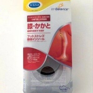 ドクターショール インバランス フットストレス吸収インソール 膝 かかと