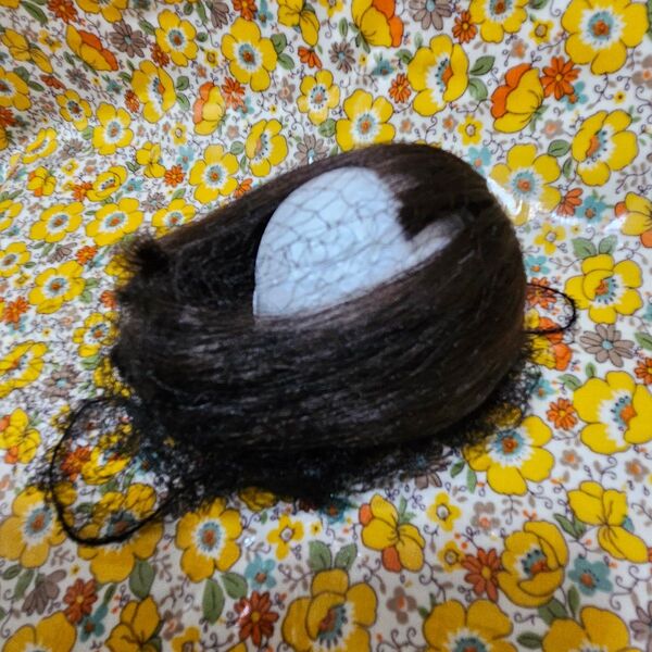 hminordoll landoudou 16cm モヘアウイッグ ダークブラウン