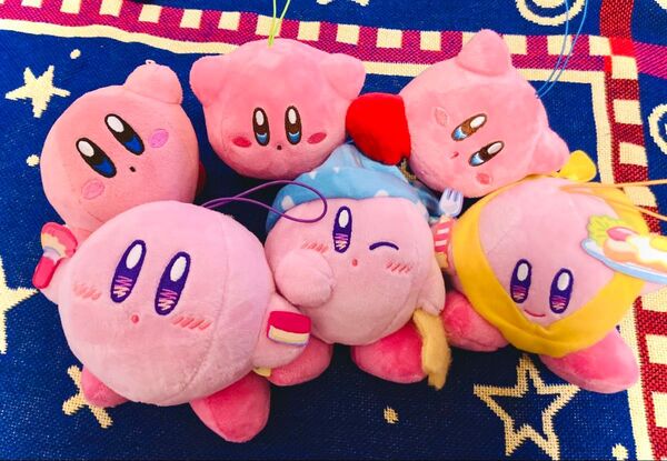 カービィ ハッピーモーニングminiぬいぐるみ・その他 6体セット 星のカービィ ぬいぐるみ カービィ