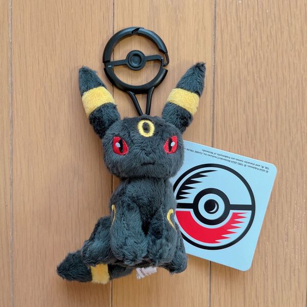 ポケモン カラビナ付きマスコット ブラッキー ポケモンセンター ぬいぐるみ 【新品未使用】