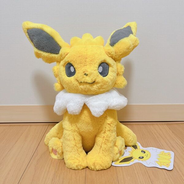 ポケモン ふわふわ抱きぬいぐるみ サンダース タグ付き【新品未使用】