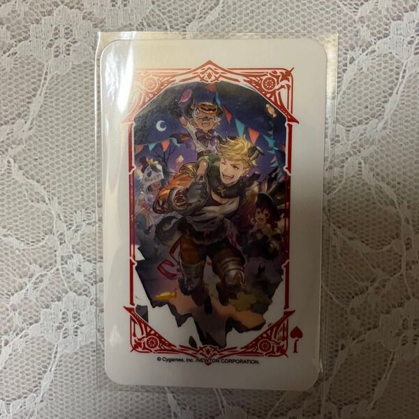 グランブルーファンタジー グラサイキッチン 特典 トランプ ヴェイン