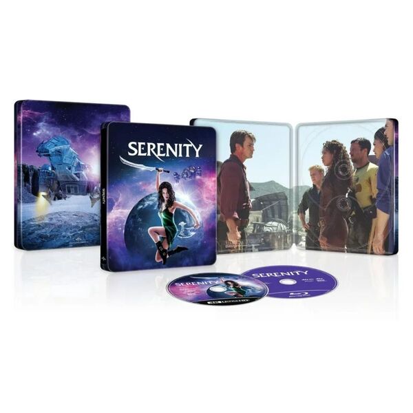 セレニティー 20周年記念 4K ULTRA HD+ブルーレイセット スチールブック仕様 2枚組 Serenity