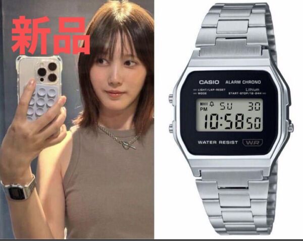 CASIO CLASSIC A158WEA-1JF 本田翼愛用 チープカシオ カシオ 腕時計 デジタル カシオスタンダード