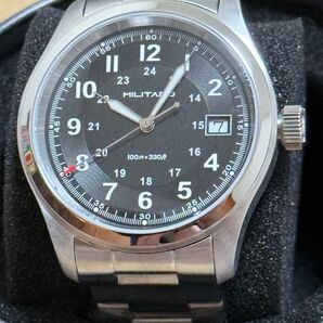 新作・新品】Militado ML08 クォーツ 腕時計 38㎜ サファイヤ SEIKO セイコー ハミルトン HAMILTON