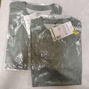 ワークマン 氷撃冷感(R)-10℃半袖Tシャツ グレー杢L×2点