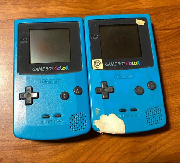 ★送料無料 ジャンク品 2台セット ゲームボーイカラー 本体 GBC ニンテンドー