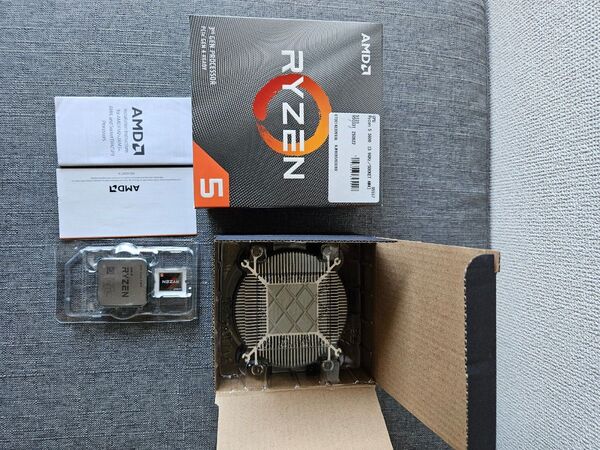 【動作確認済み品】Ryzen 5 3600 BOX 【付属CPUクーラー未使用品】