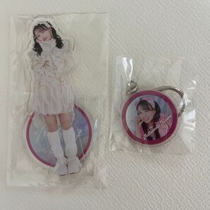 松本かれん かがみ ラッフル アクスタ アクリルミニチャーム