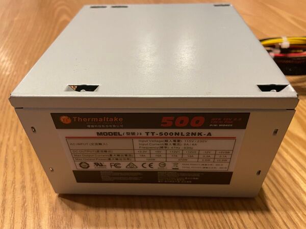 ATX電源 Thermaltake TT-500NL2NK-A 500W