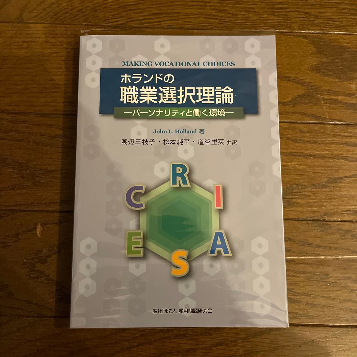 ホランドの職業選択理論　パーソナリティと働く環境 Ｊ．Ｌ．ホランド／著　渡辺三枝子／共訳　松本純平／共訳　道谷里英／共訳