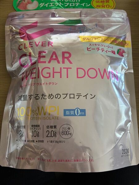 新品 未開封 クレバークリア ウェイトダウン 252g 1袋