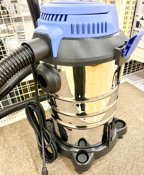新品★ステンレス 掃除機 集塵機 乾式 両用 タンク バキューム クリーナー ブロア ブロワ 湿式 スリム 集塵器 集じん機 店舗