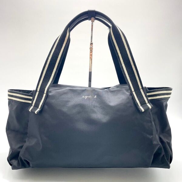 agnes b VOYAGE アニエスベー ボヤージュトートバッグ ミニボストンバッグ ナイロン メンズ レディース かばん