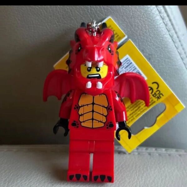 レゴ ミニフィグ LEGO キーチェン キーホルダー LEDライト キーライト 恐竜