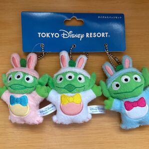 リトルグリーンメン ぬいぐるみバッジセット