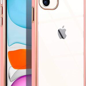 【iPhone11 クリアケース】ピンク ゴールド 桜 透明 可愛い 耐衝撃 薄型 人気 アイフォン11 大切に使う方へ