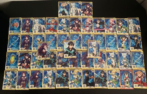 ソードアートオンライン SAOAC キラ ホロ仕様有 ソードアートオンラインアーケード カードまとめ売り
