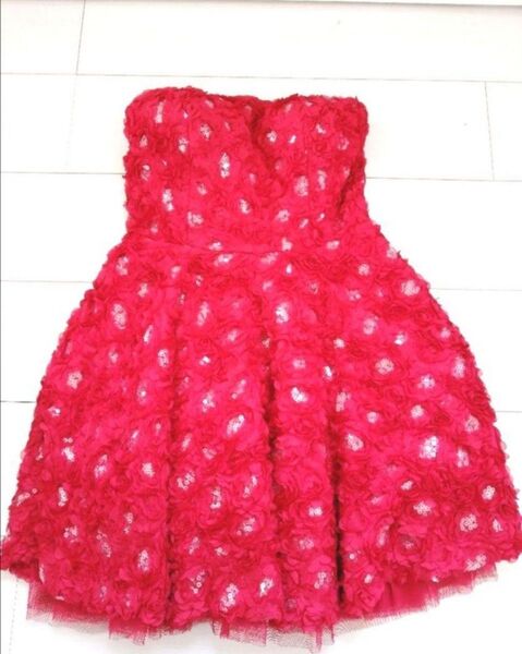 【美品】ローブドフルール ミニドレス ROBE de FLEURS