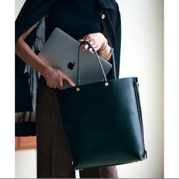 ROPE' / ロペA4対応Y BAG Large(サイドジップ縦型トートバッグ