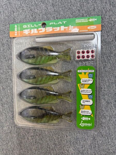 新品 未使用品 一誠 イッセイ ギルフラット Jr. グリパン / チャート ツートンカラー