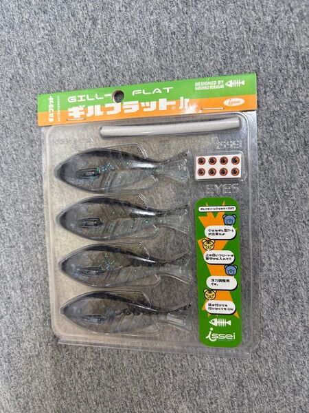 新品 未使用品 一誠 イッセイ ギルフラット Jr. リザーバーベイト ツートンカラー