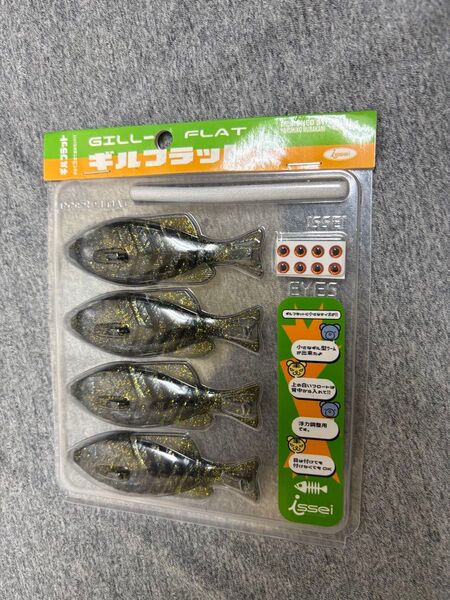 新品 未使用品 一誠 イッセイ ギルフラット Jr. ブルーギル