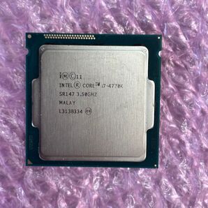 動作確認済み Intel Core i7 4770k 3.5Ghz SR147