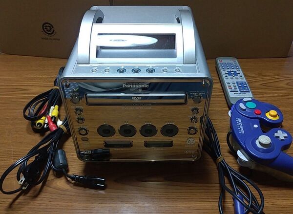 ※ジャンク(不具合、パーツ不足あり) ニンテンドー ゲームキューブQ 本体 Panasonic 任天堂