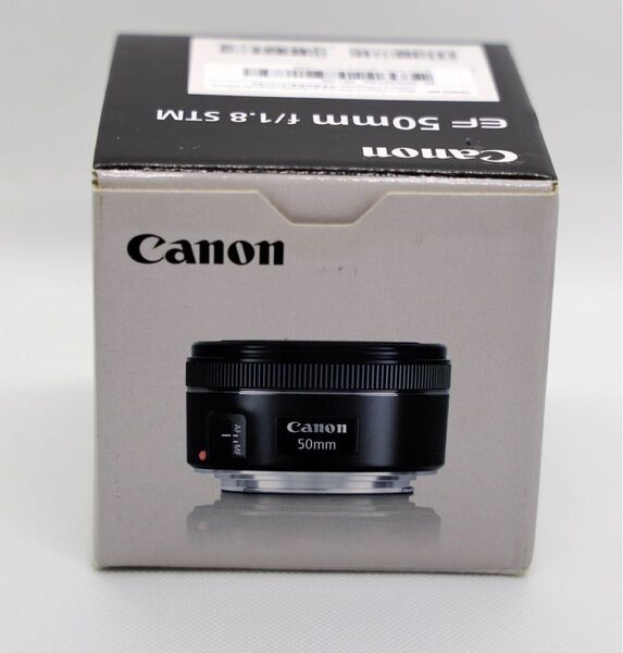 CANON キヤノン EF 50mm f1.8 STM レンズプロテクター付き 単焦点レンズ