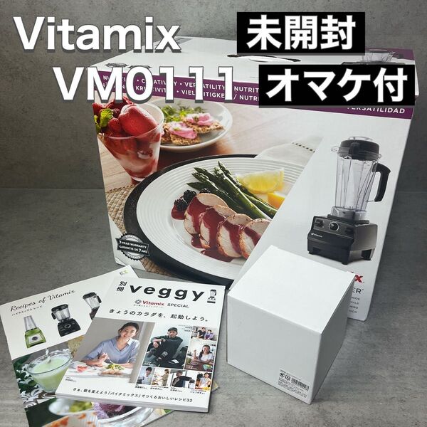 未開封 Vitamix バイタミックス ミキサー ジューサー VM0111 TNC5200 ホワイト タンパースタンド付