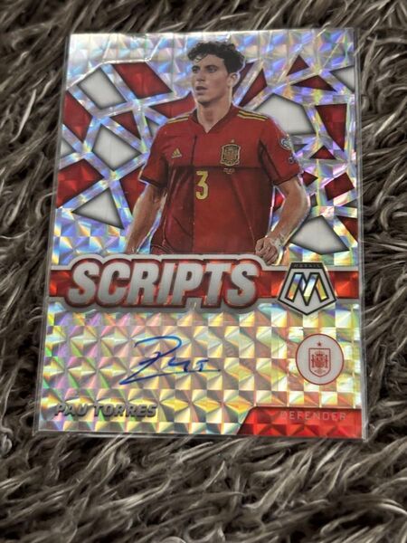 パウトーレス Panini Prizm Soccer Topps UEFA サインカード