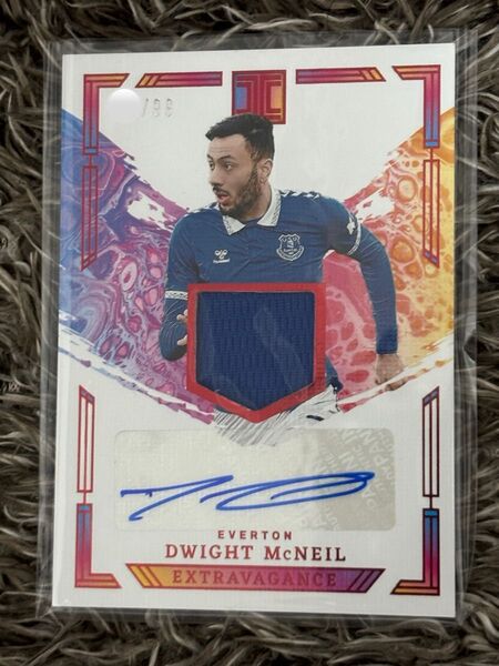 マクニール Auto 2023-24 直筆サインカード Panini 直筆サイン Topps Soccer エヴァートン