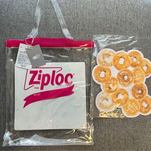 【beams】Ziploc トートバックL