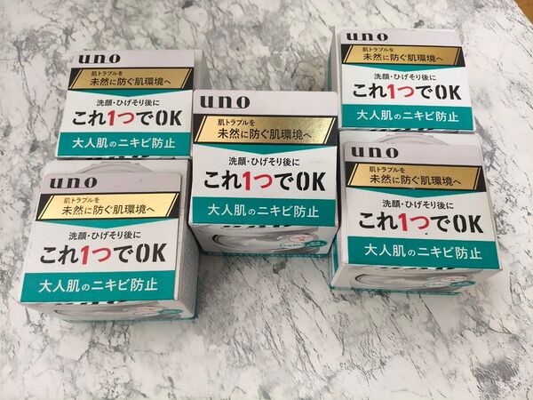 uno アクネケアパーフェクションジェル 5個セット