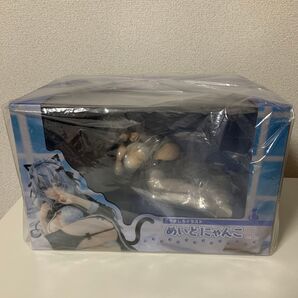 こうましろイラスト 『めいどにゃんこ』 ノンスケール PVC&ABS製 塗装済み 完成品フィギュア
