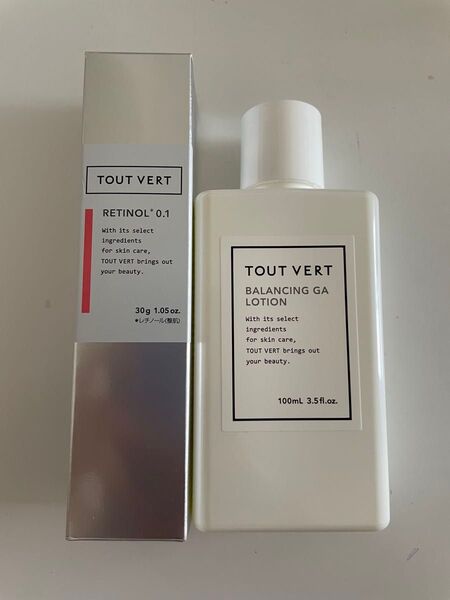 【新品】TOUT VERT レチノール0.1 バランシングGAローション セット