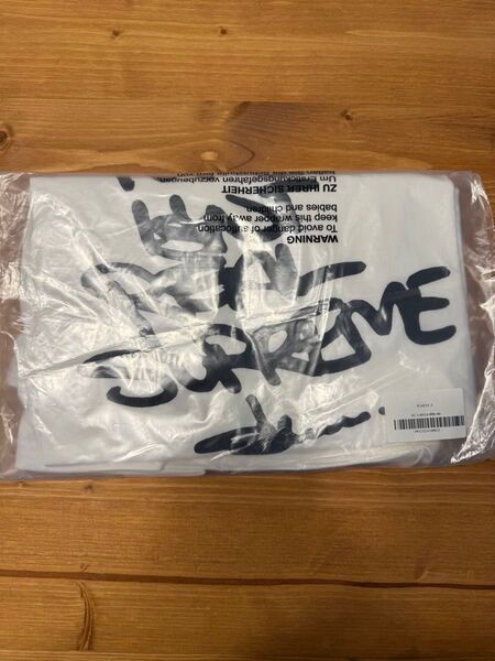 Olaaolu Slawn Box Logo Tee White L ホワイト 白 Tシャツ