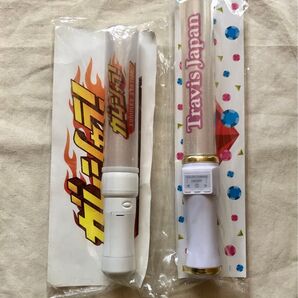 Travis Japan KING'S TREASURE キントレ ガムシャラ ペンライト 2本セット トラジャ キンブレ