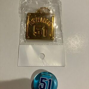 キーホルダー 未使用 イチロー オリックス ブルーウェイブ レア 希少 ORIX Blue Wave おまけクリップ