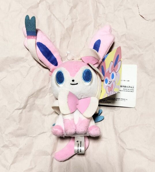 ポケモンタイム ニンフィア ぬいぐるみ キーチェーン マスコット ポケットモンスター