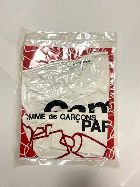新品未使用真空パックコムデギャルソンパルファム コンランTシャツ S