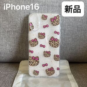 新品 iPhone16 ケース iPhoneケース スマホケース ハローキティ キティちゃん ヒョウ柄 サンリオ