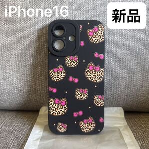 新品 iPhone16 ケース iPhoneケース スマホケース ハローキティ キティちゃん ヒョウ柄 サンリオ
