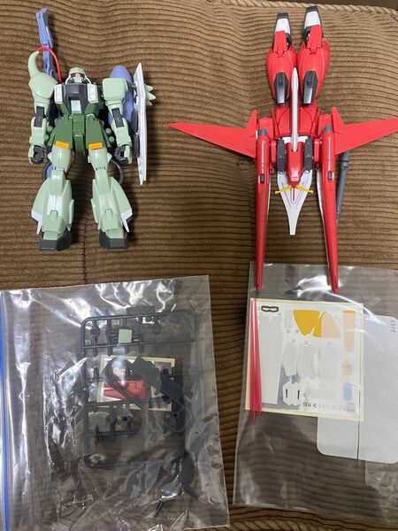 HG セイバーガンダム ガナーザクウォーリア 組立済 ガンプラ